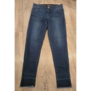 Mac And Me Skinny Jeans Raw Hem